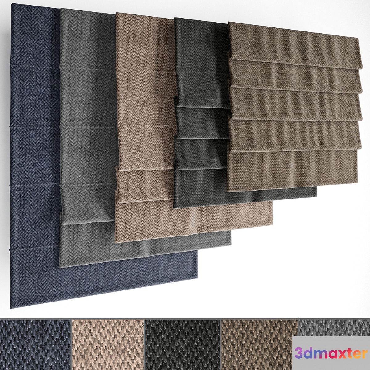 Roman blinds set 23 - No.3