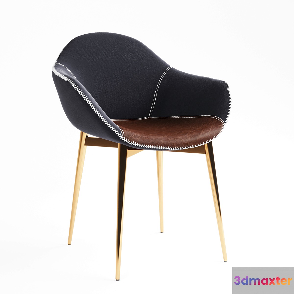 Chair Halmar K-304 3D Max