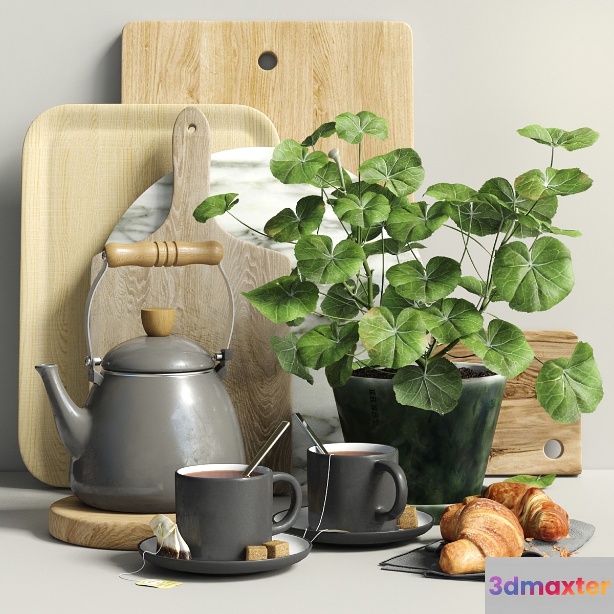 decorative set_07 3D Max