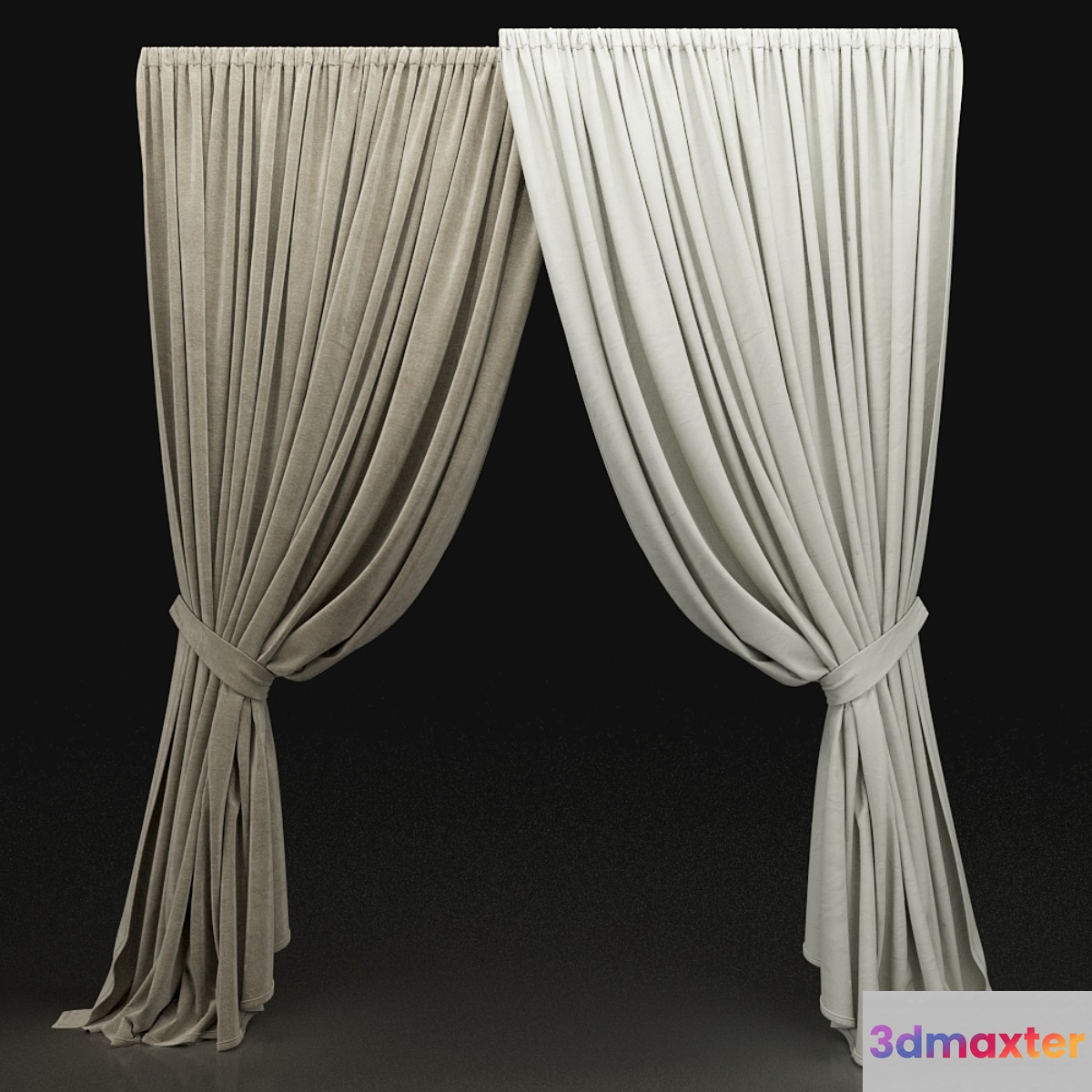 Curtain 41 3D Max