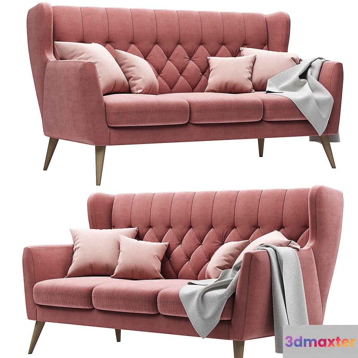 Sofa Aria (3-seater) 3D Max