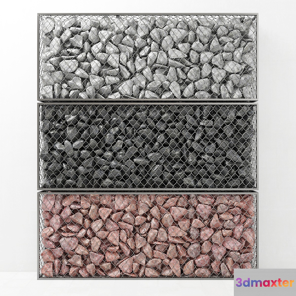 Gabion big rock stone _ Gabion big rock stone 3D Max