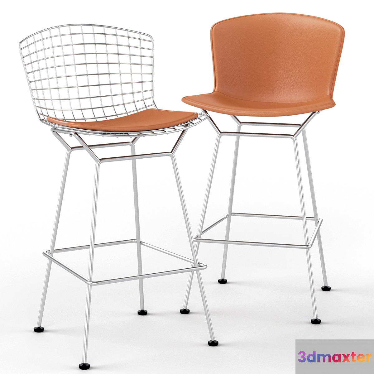 Bertoia barstool 3D Max