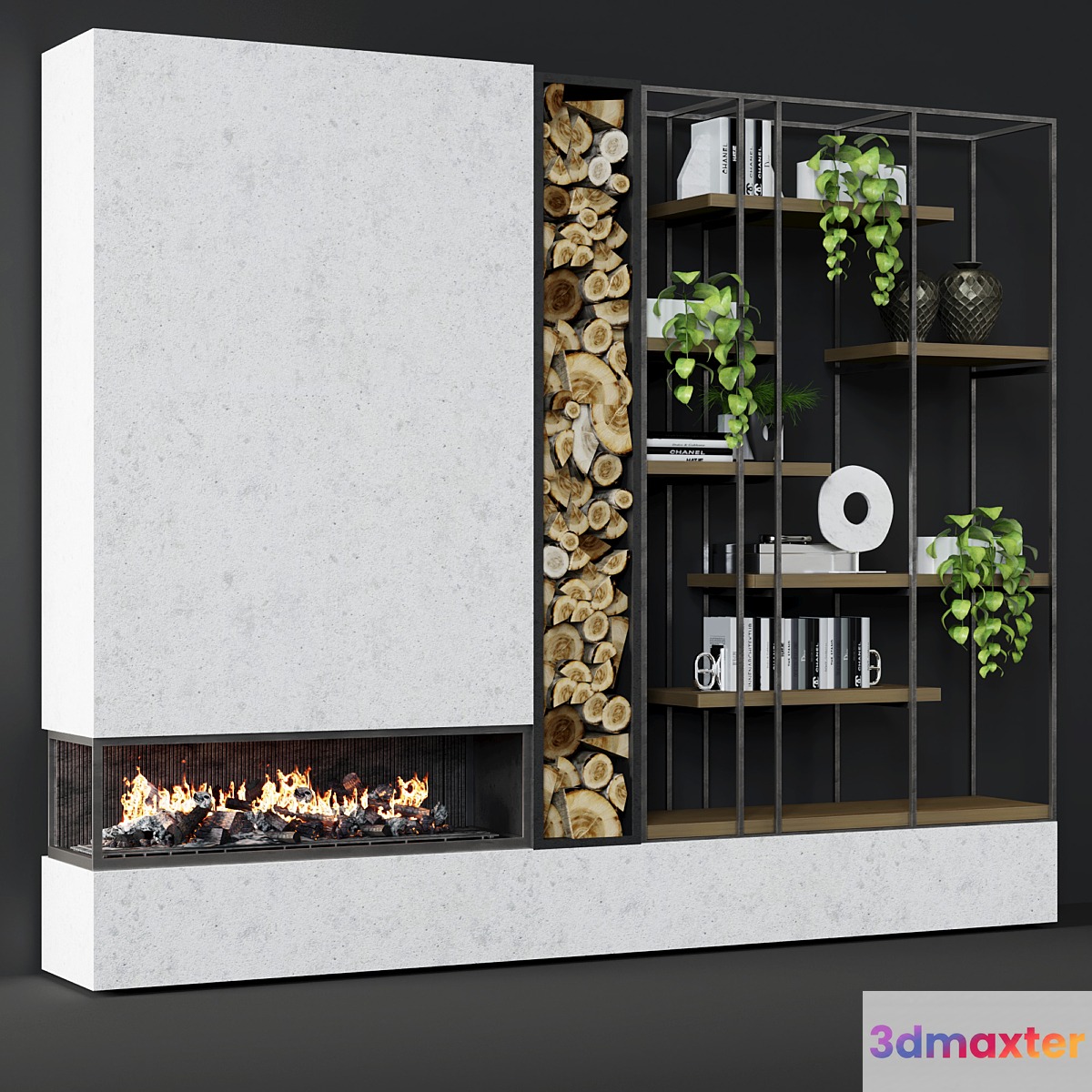 Contemporary fireplace 25 - No.4