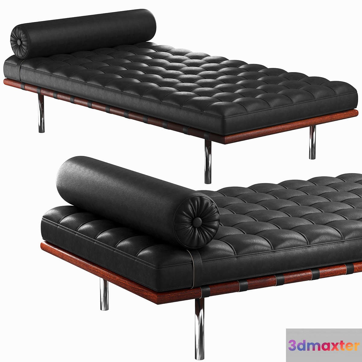 KNOLL BARCELONA day bed 3D Max