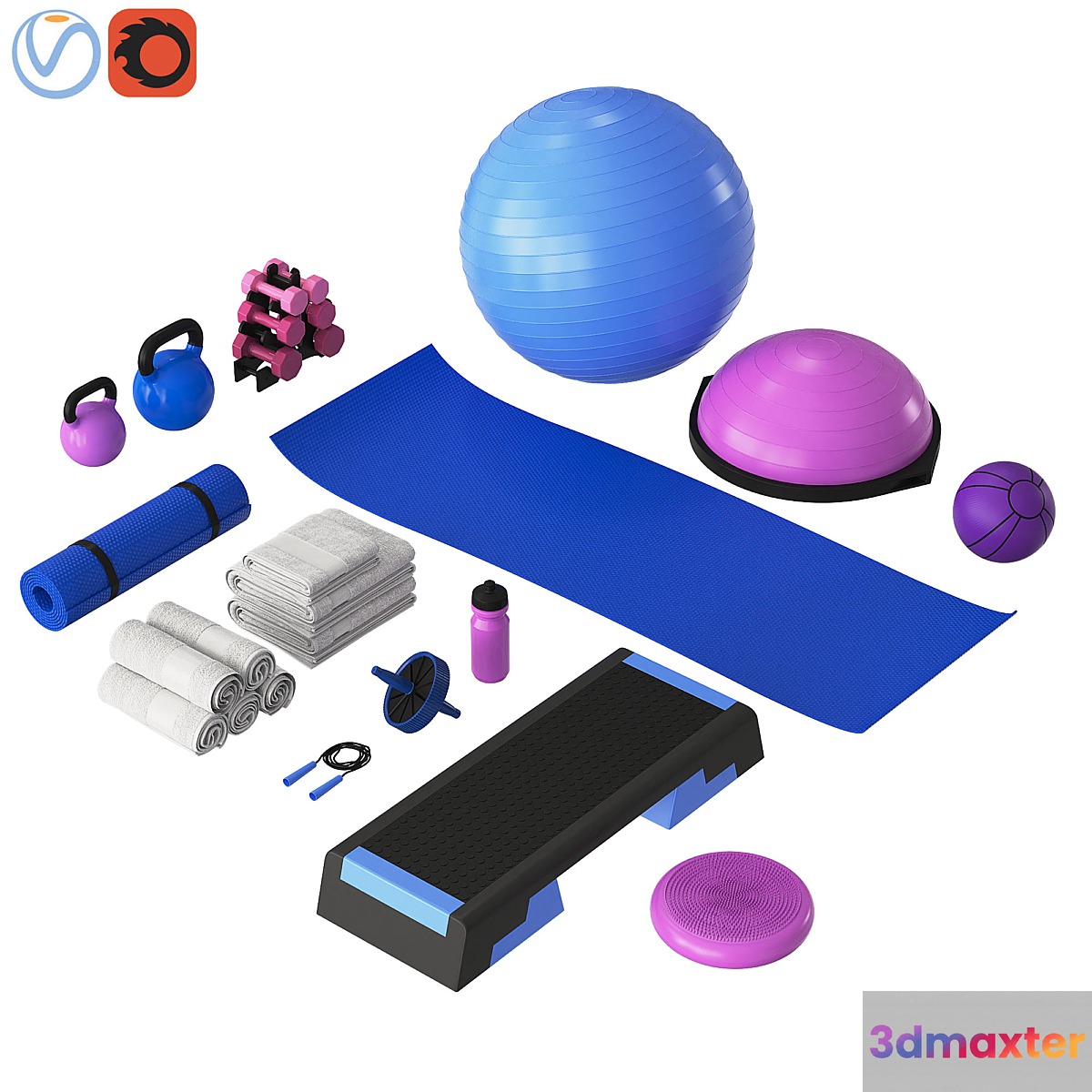 Home fitness set - No.3