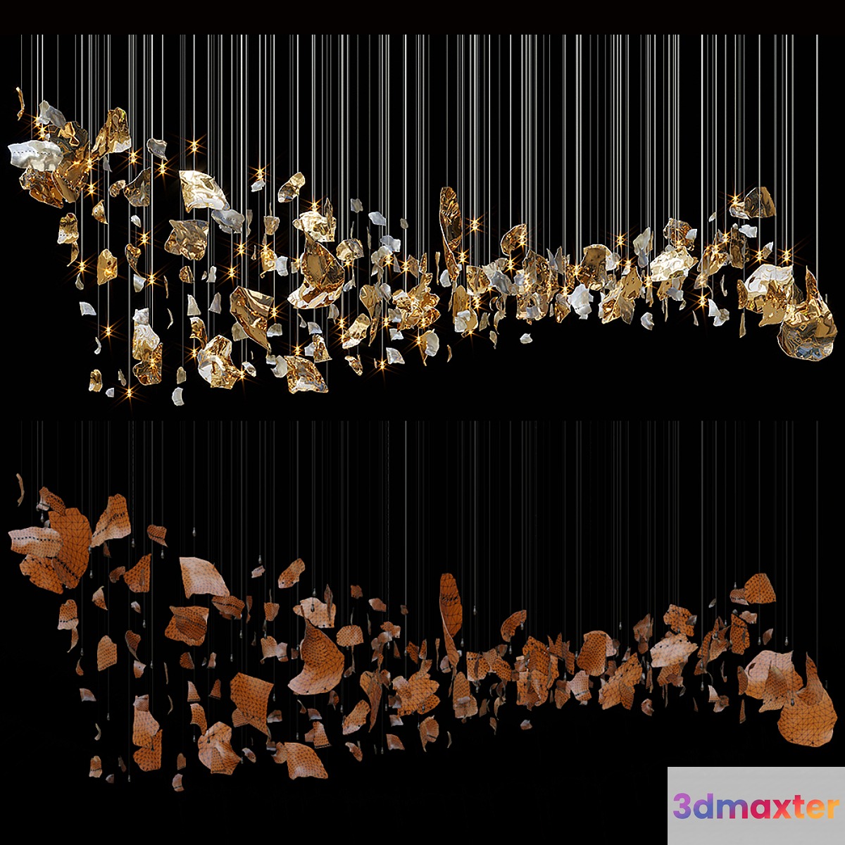 Chandelier Light Vargov - No.23 3D Max