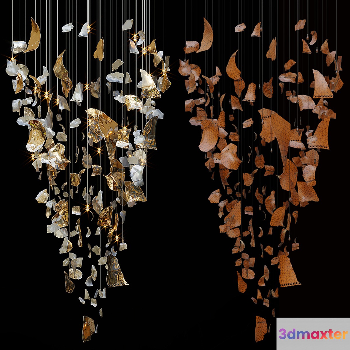 Chandelier Light Vargov 3D Max