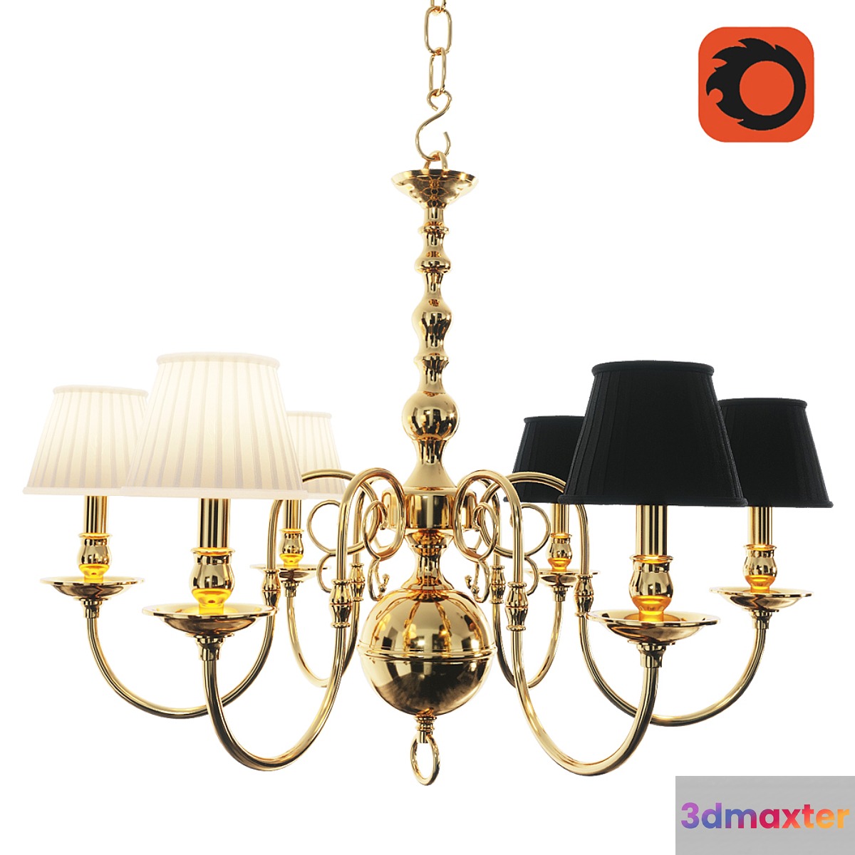 Eichholtz 112231 Bourbon 3D Max
