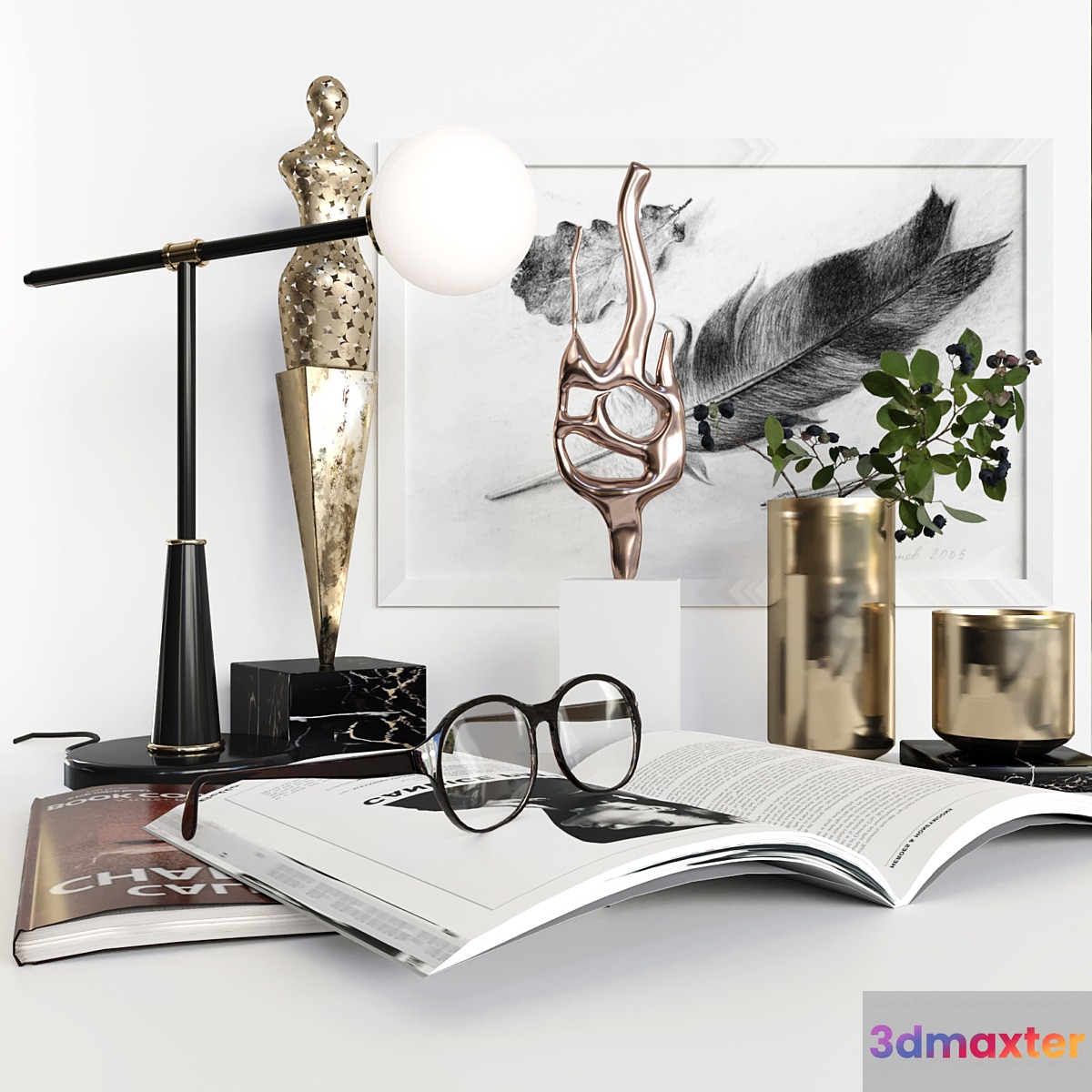 Collection of decorative elements for design