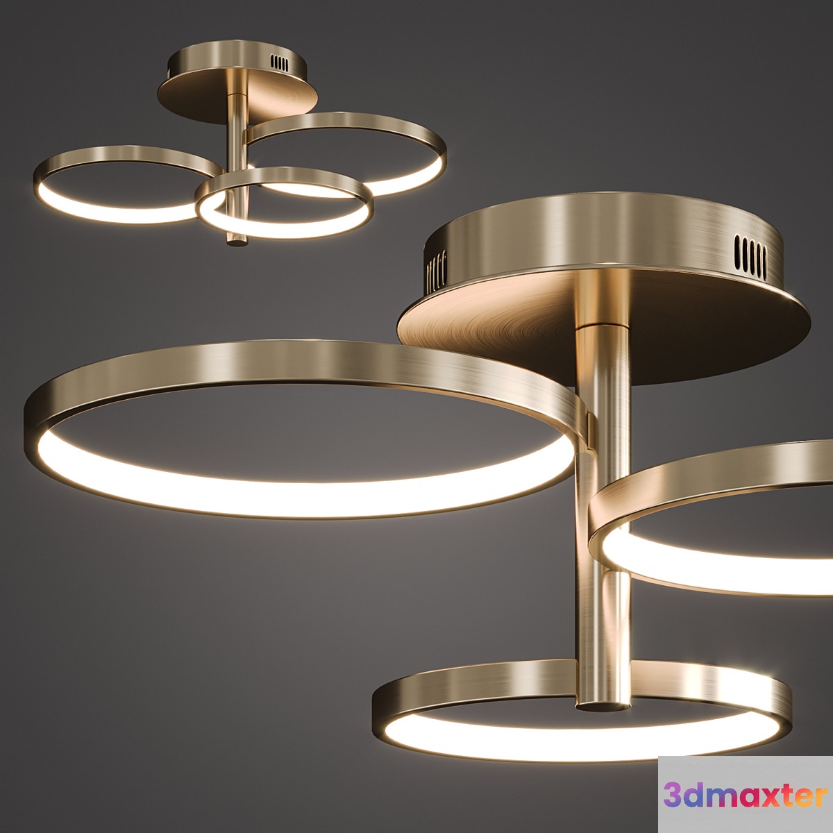 STLuce Riccioli SL869.202.03 3D Max