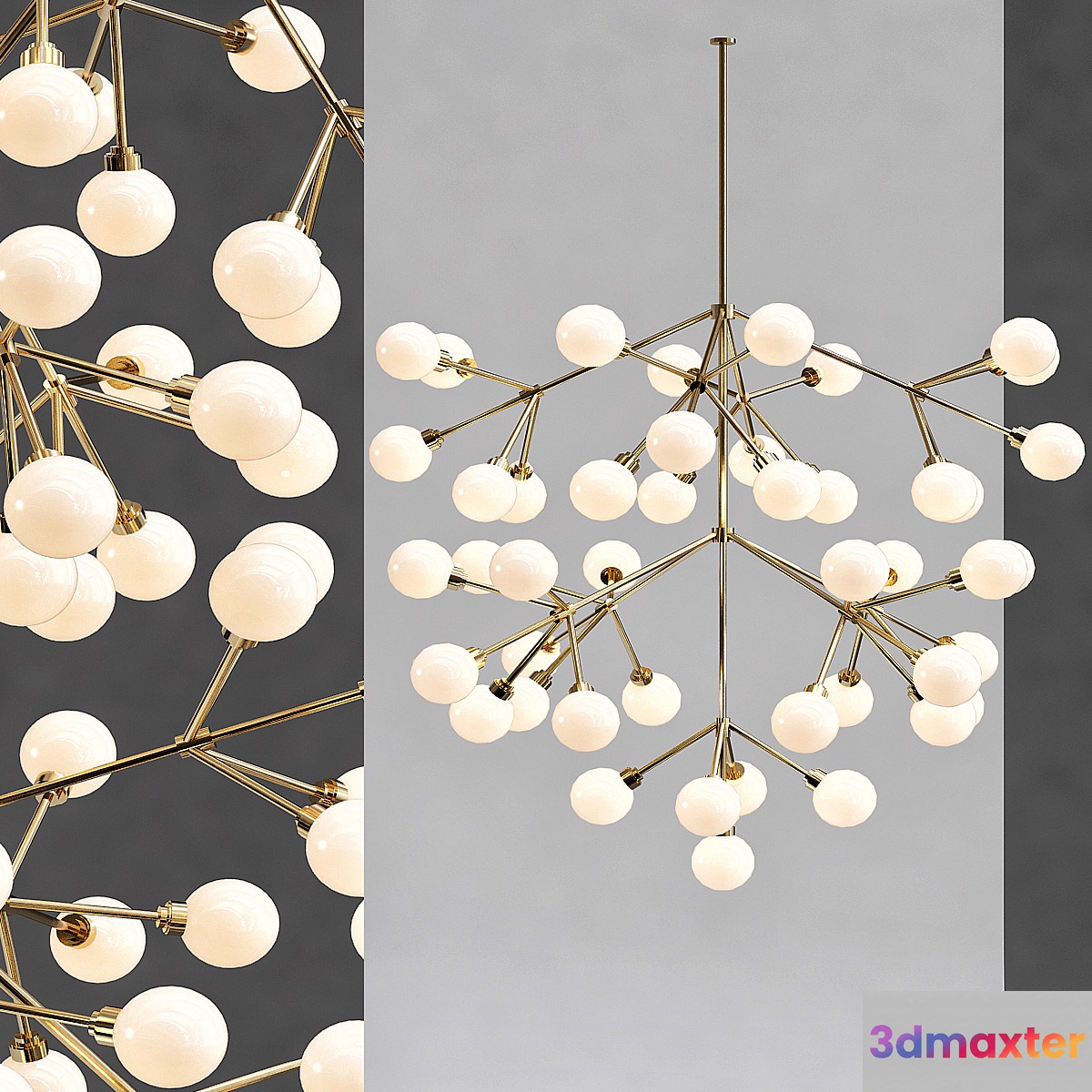 Tech Lighting Mara Grande Chandelier 3D Max