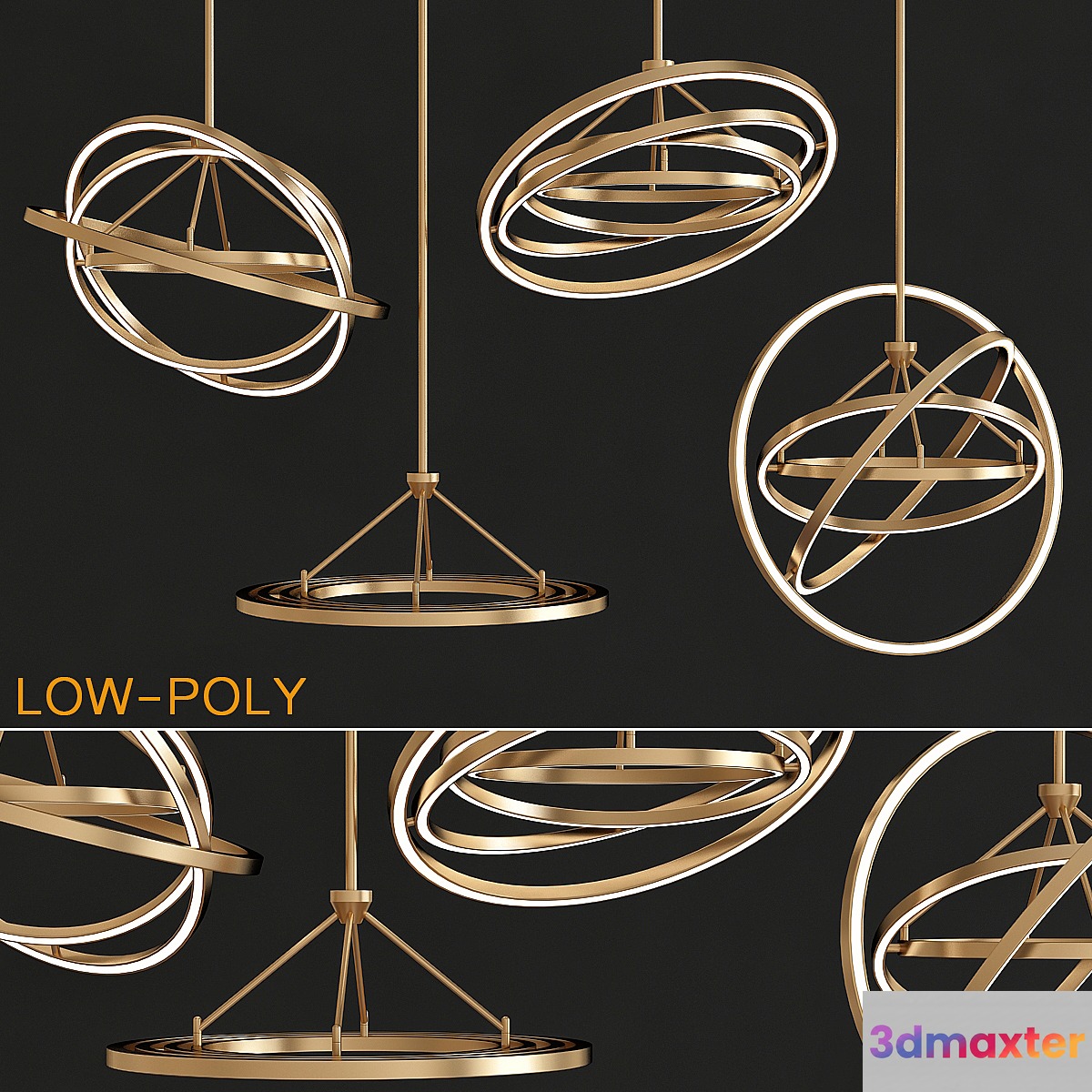 Lanterns & chandeliers - Lighting - Collection - Eichholtz 3D Max