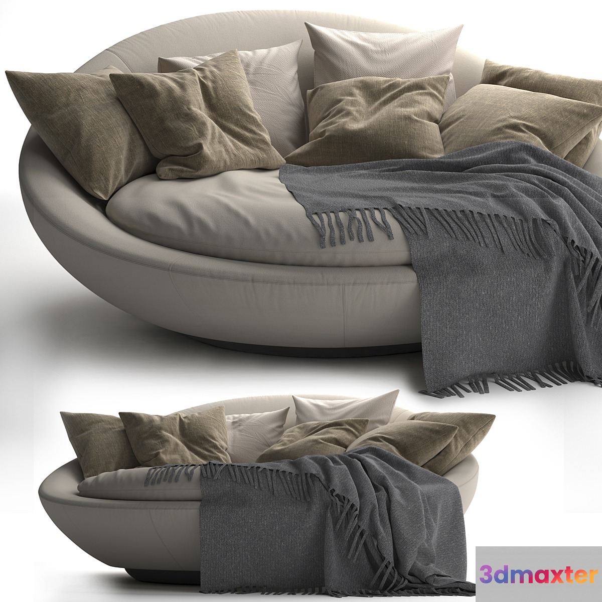 Sofa Lacoon island 3D Max