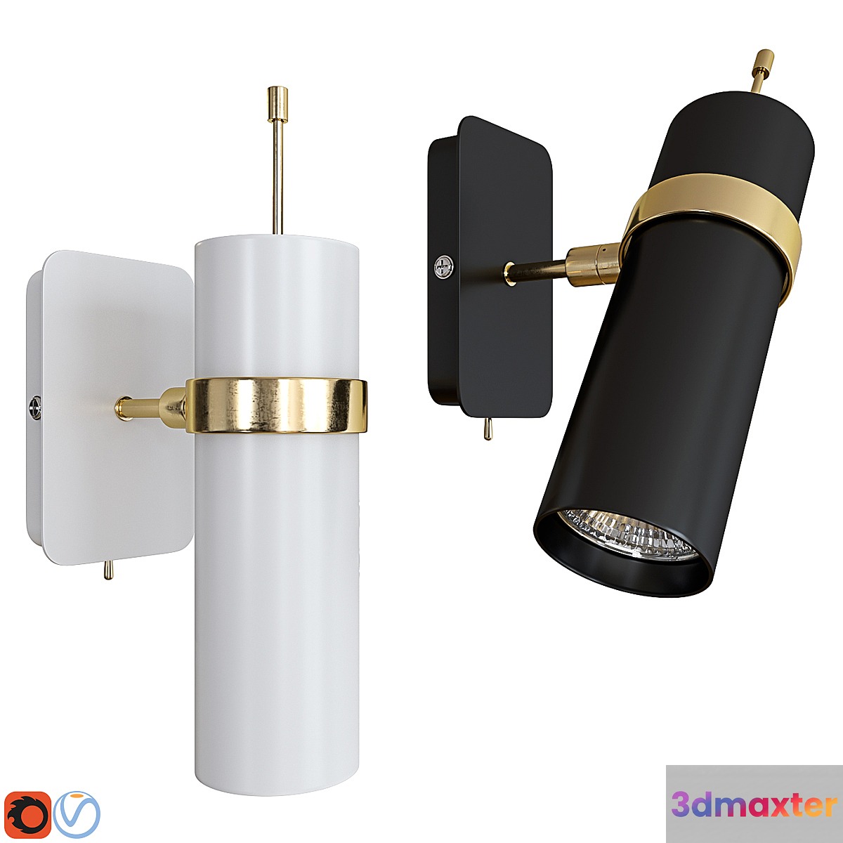 Applique isaure 3D Max