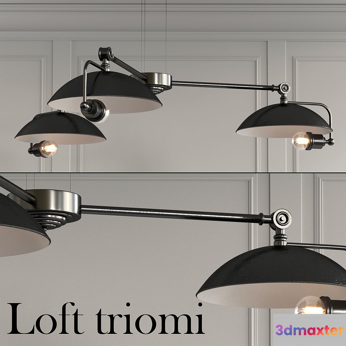 Loft triomio pendant