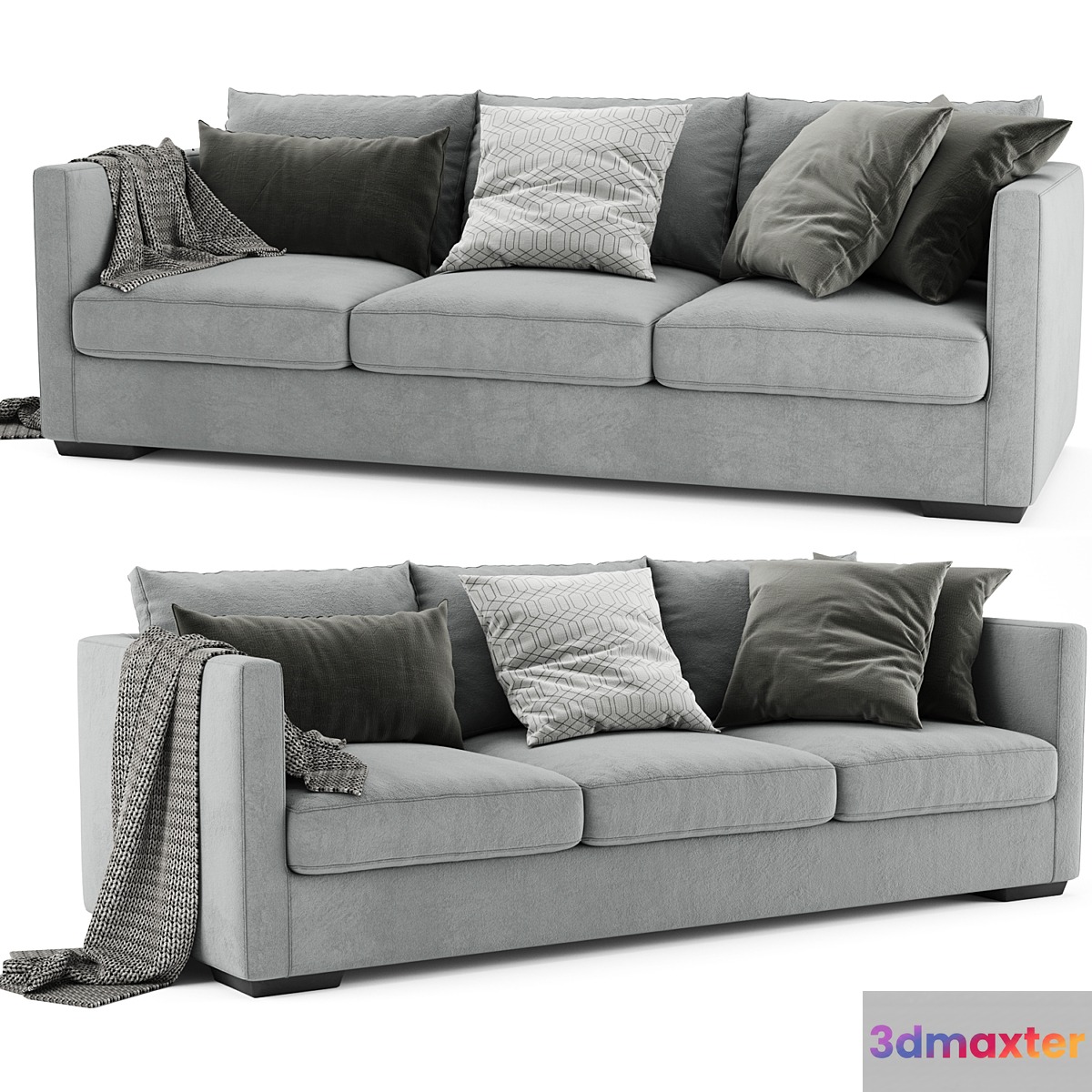 Meridiani Belmon Sofa 3D Max