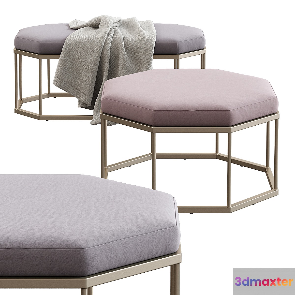 West Elm _ Roar + Rabbit ™ Geo Ottoman - No.4