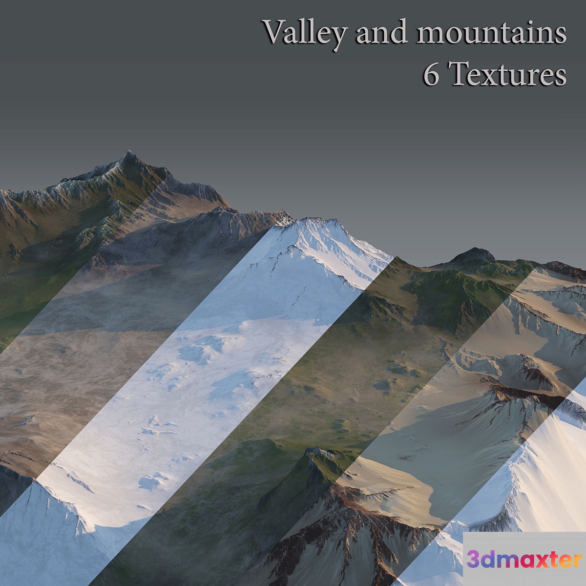 Valley and mountains - No.2