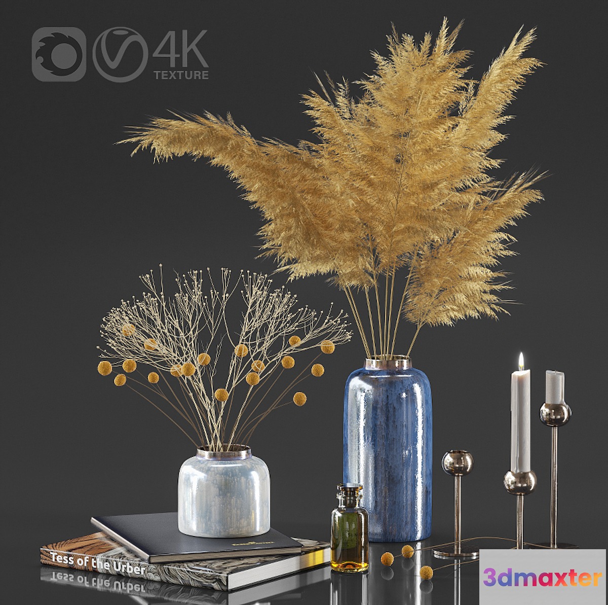 Dry plant decor set - No.2