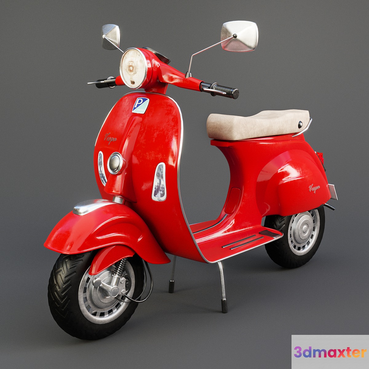 Vespa 3D Max