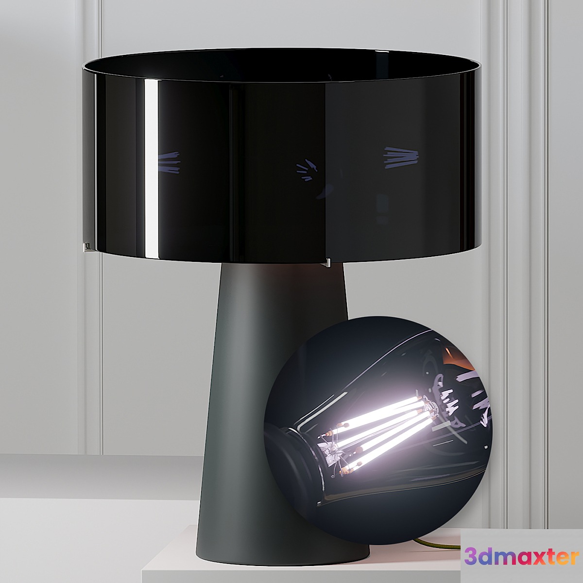 B&B Italia Abat-Jour Contemporary Table Lamp