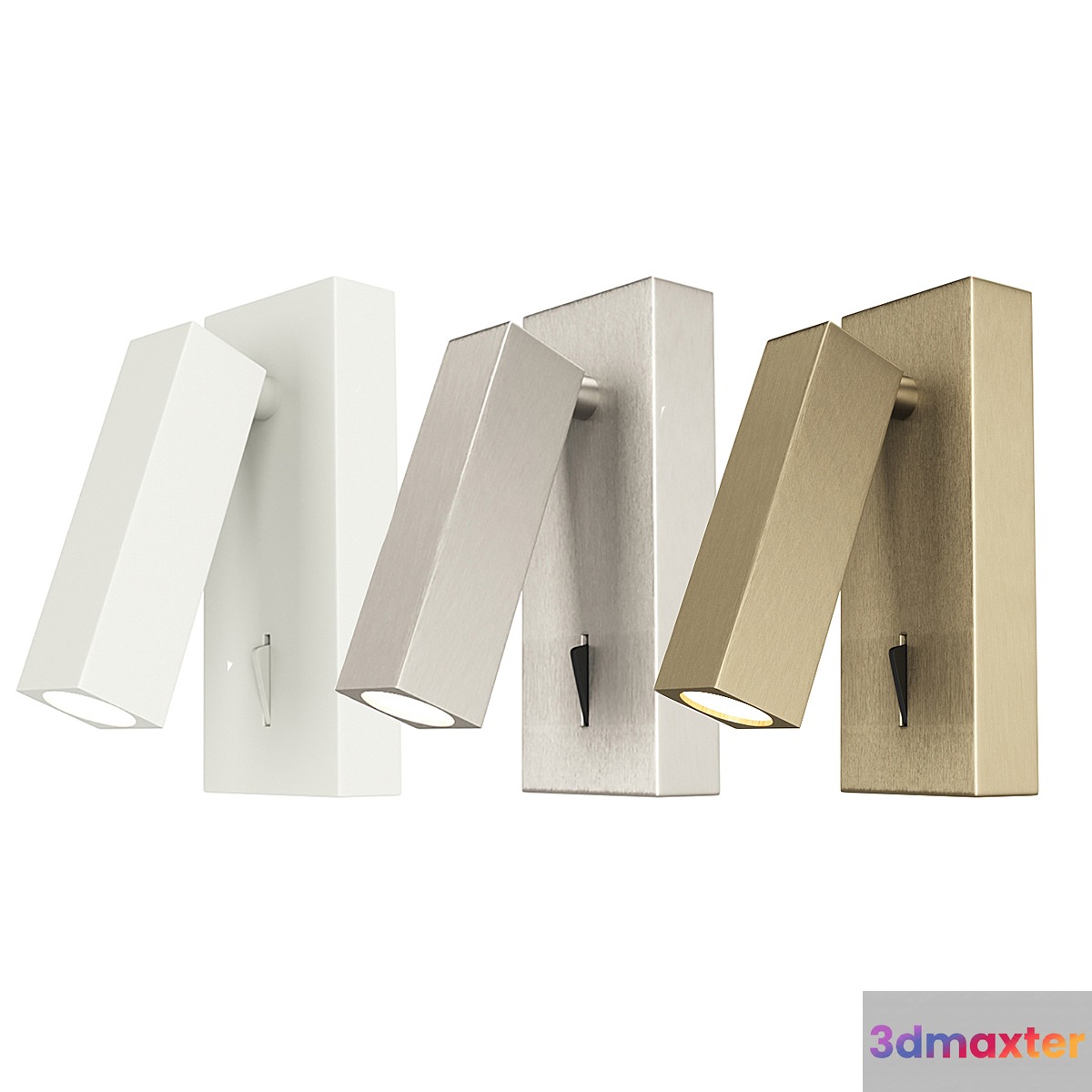 Mantra Technical TARIFA Wall lamp 6070-6071-6072 OM 3D Max