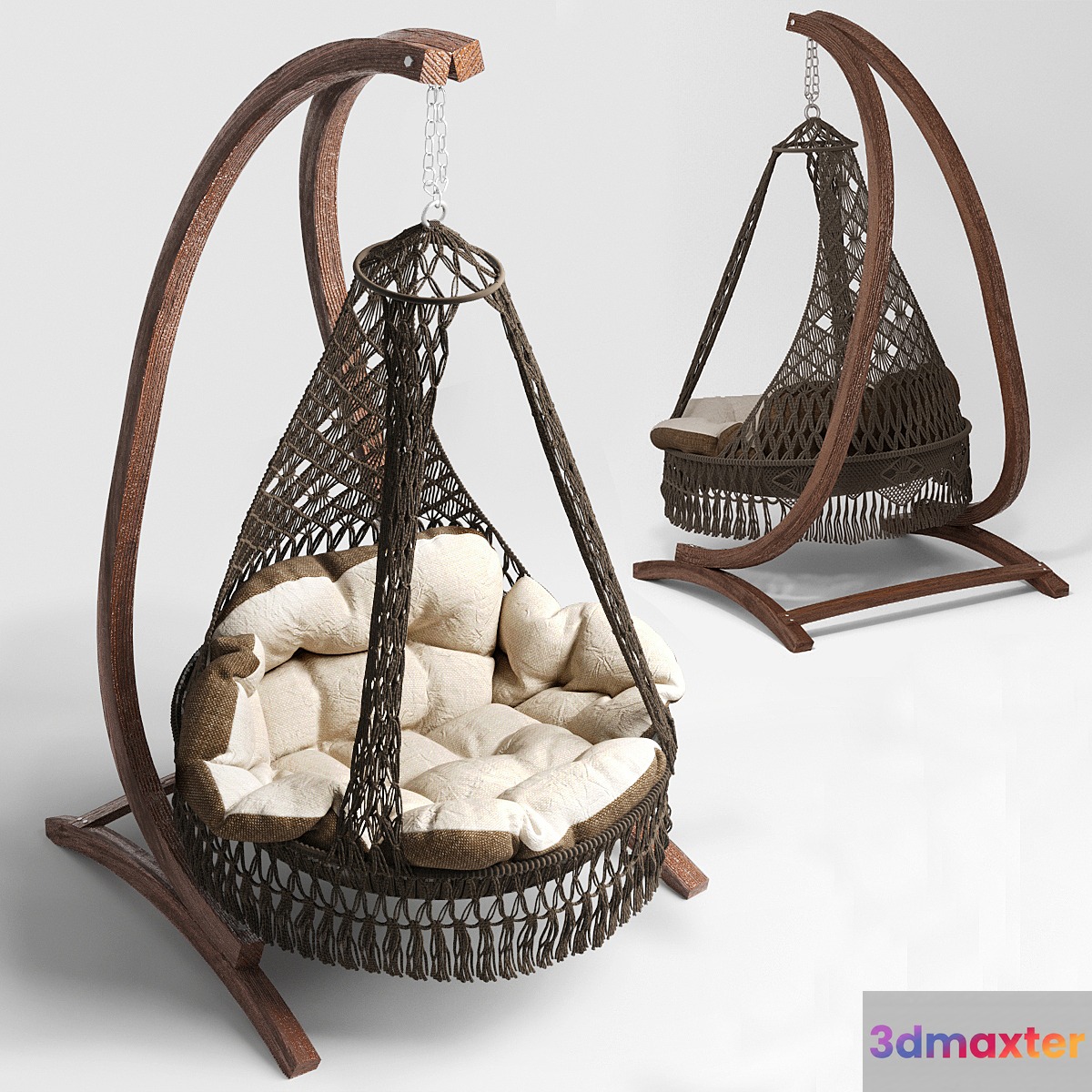 Chair swing Cartagena 3D Max