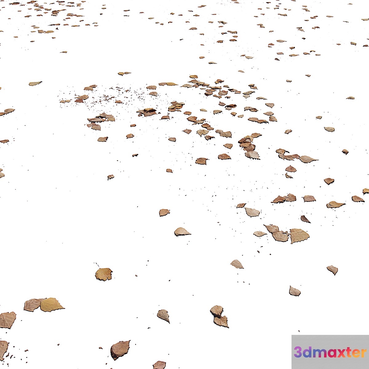 Autumn leaves 3D Max