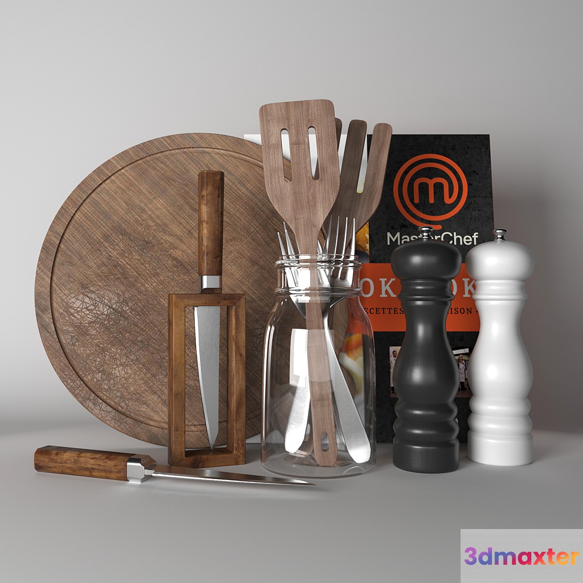 set knife 3D Max