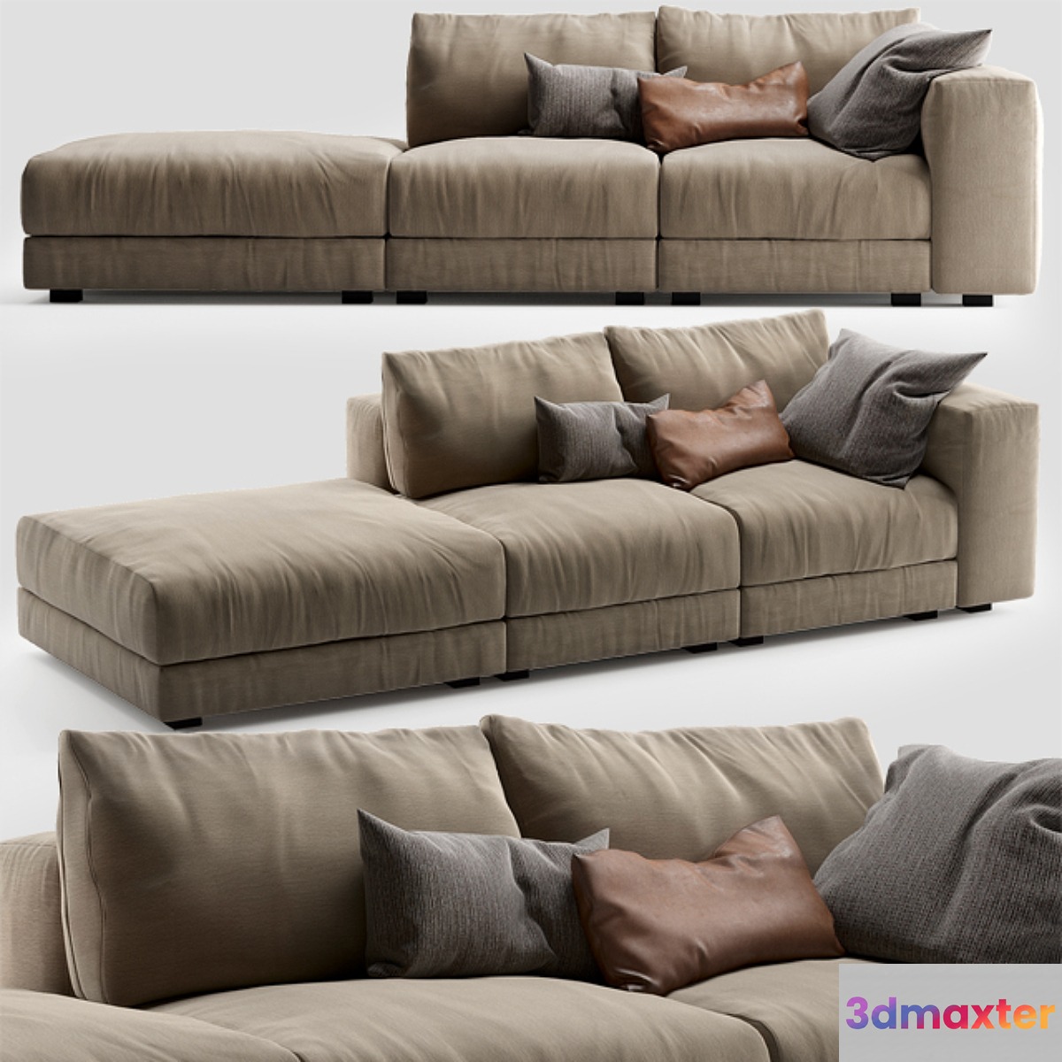 Swan Hills Sofa 2 3D Max