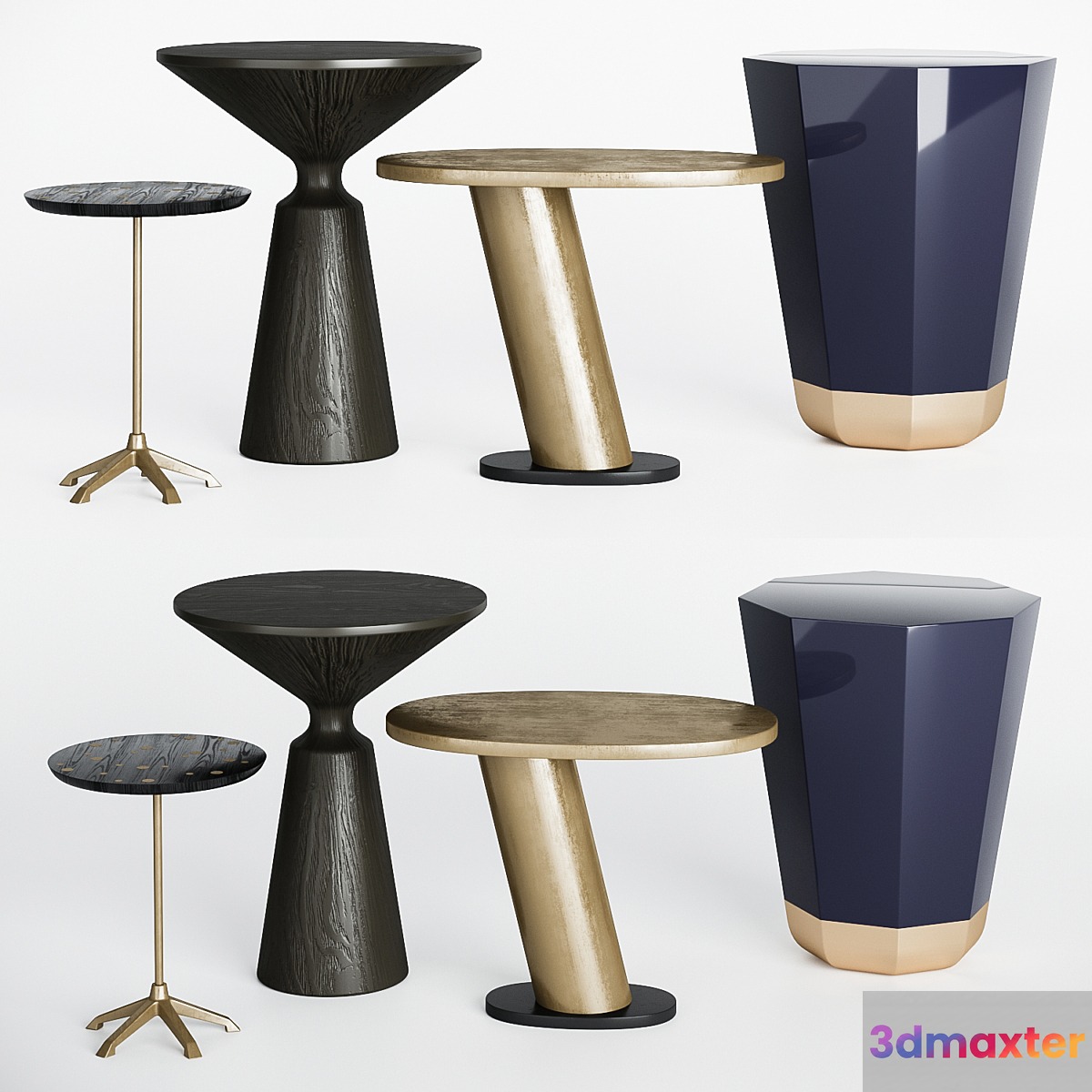 Arteriors side round tables set