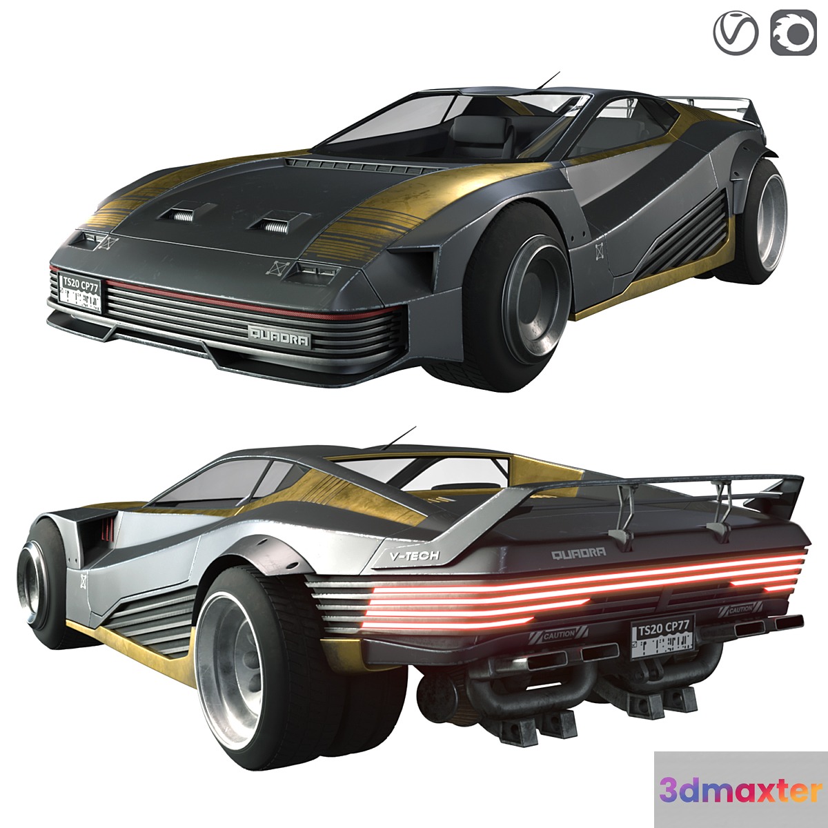 Quadra V-Tech 3D Max