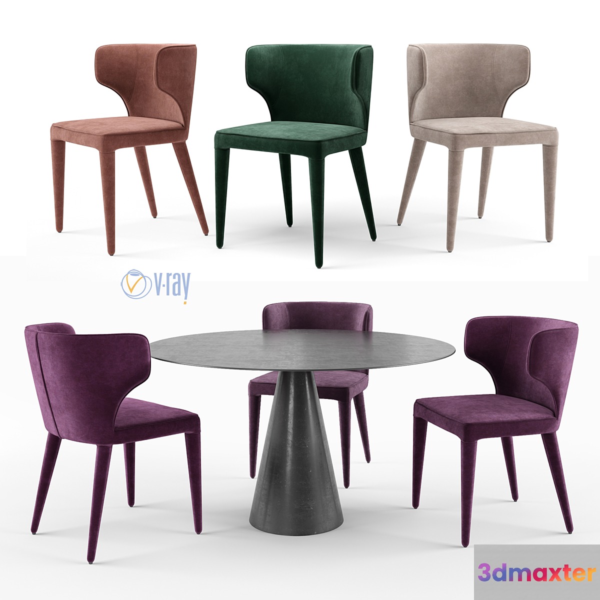 La Redoute. AM.PM. Favinie Chair. Mayra table. - No.3