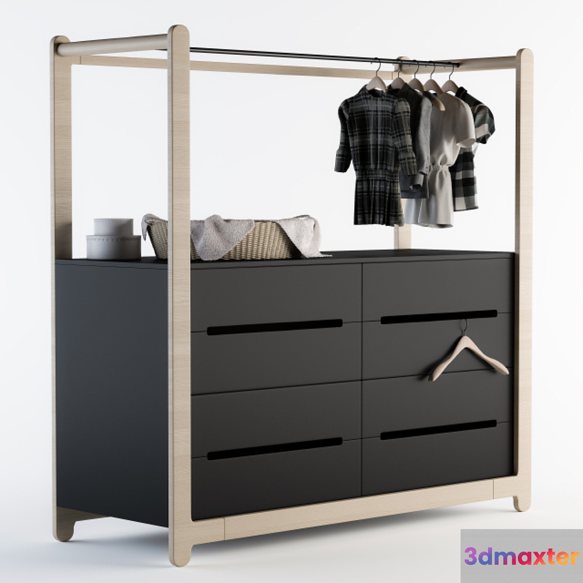 RAFA Kid Wardrobe 3D Max