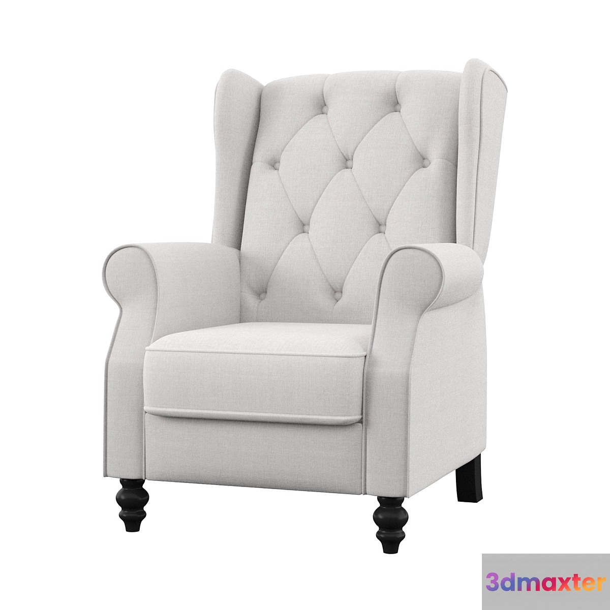 Reardon Pushback Fabric Manual Recliner