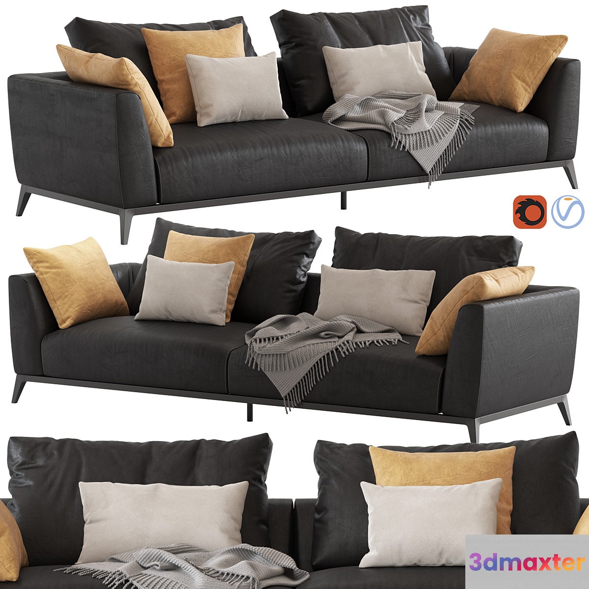 Flou Oliver Sofa type3