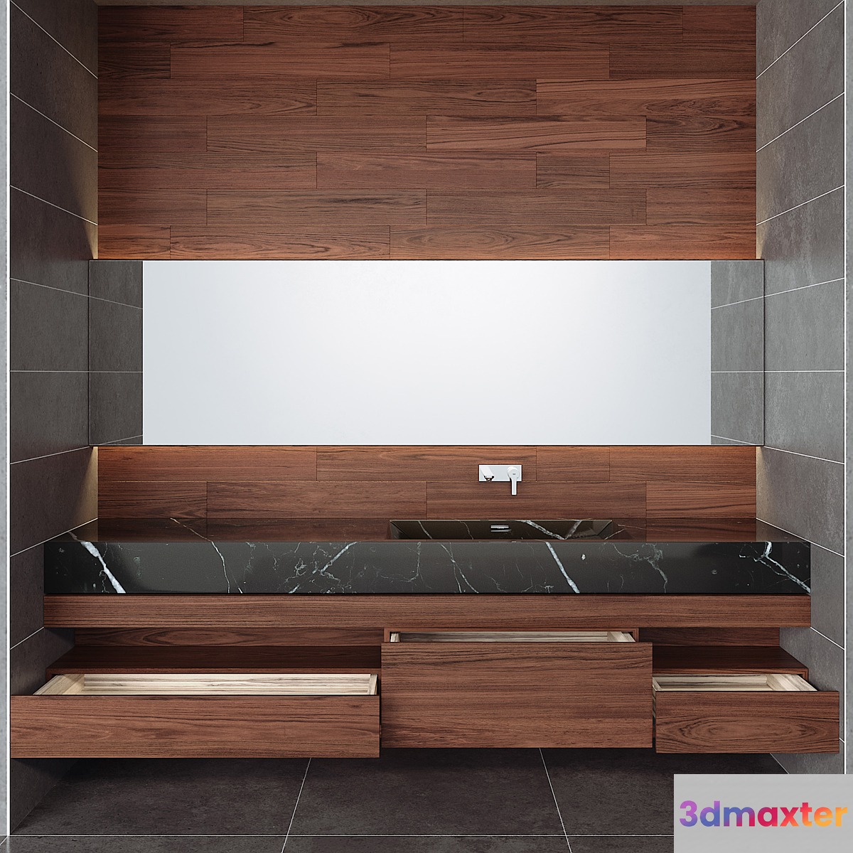 Bathroom Furniture 02 3D Max