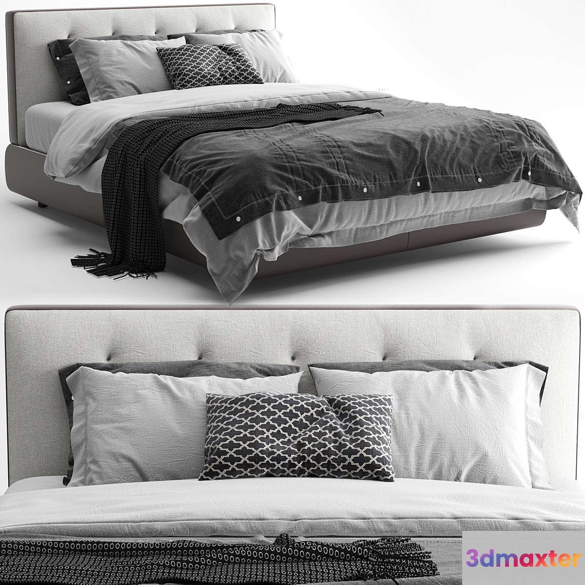 Bed bedford minotti