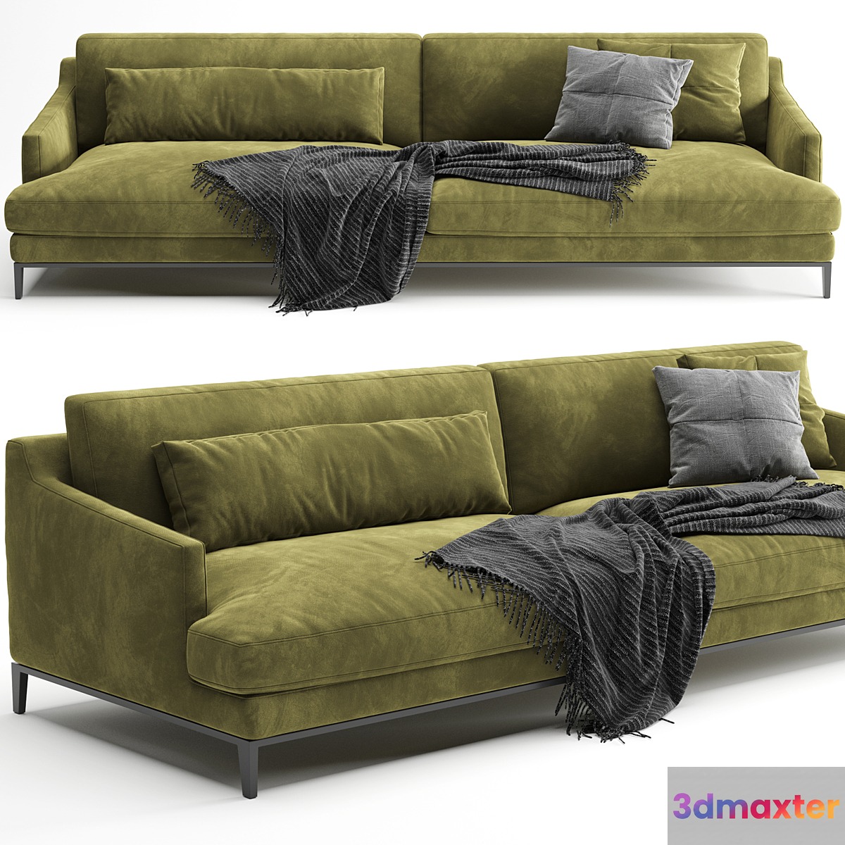 Poliform Bellport Sofa 3D Max