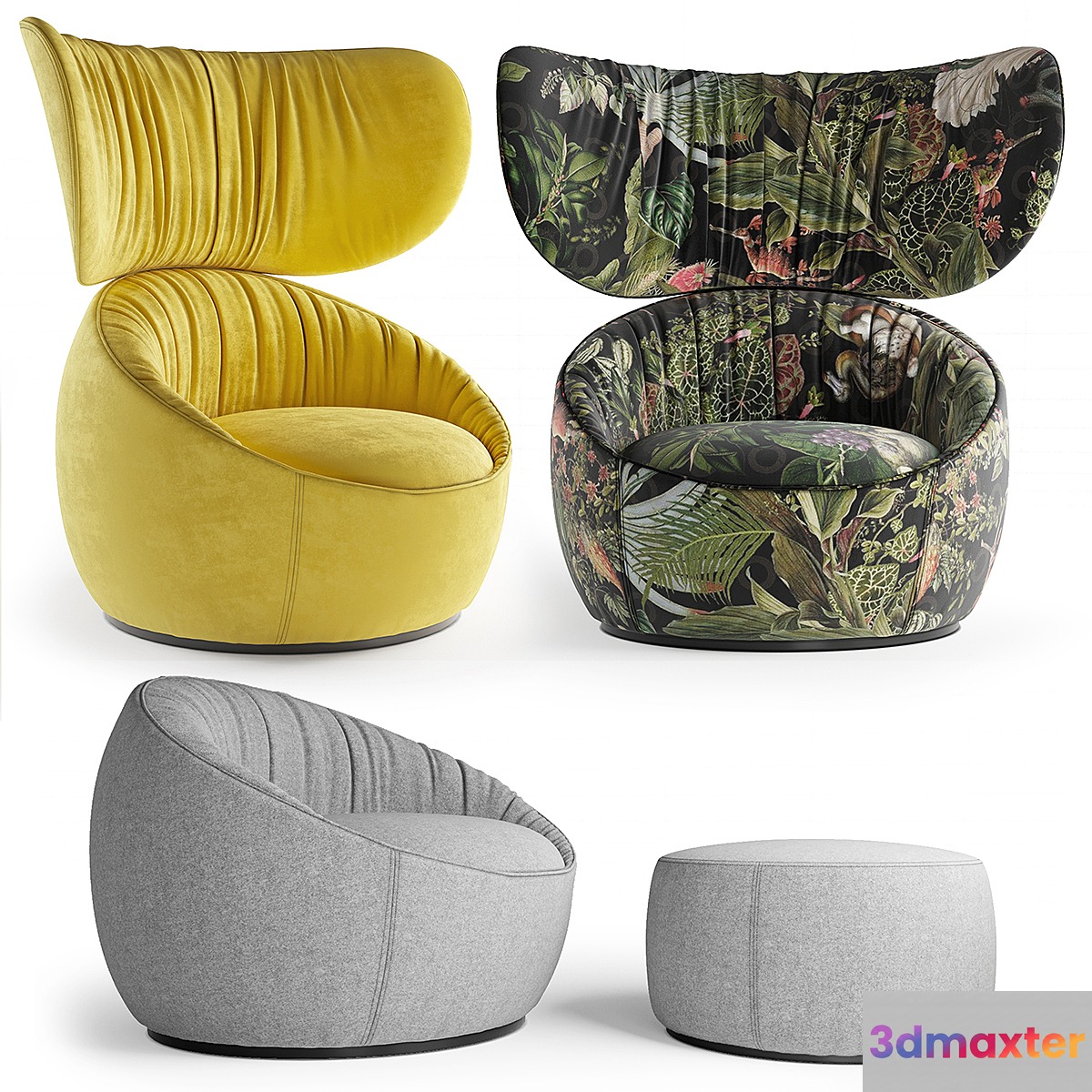 Moooi hana armchair