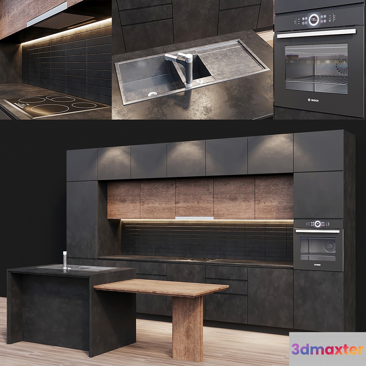 Kitchen 4 3D Max