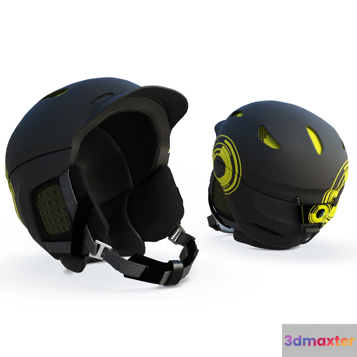 Ski helmet 3D Max