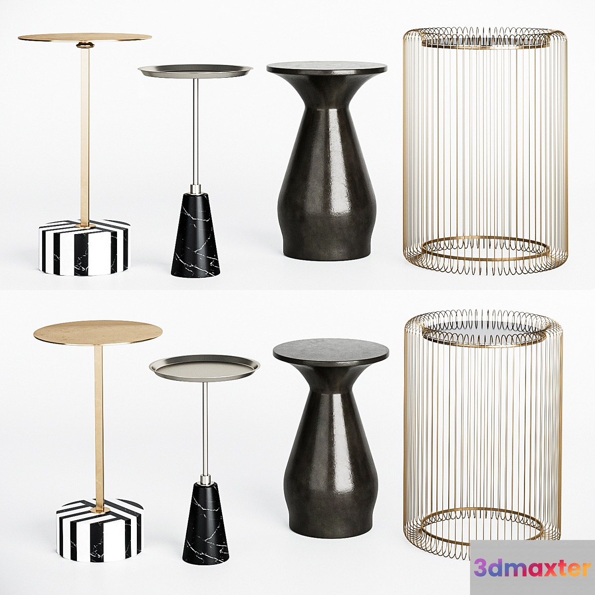 Arteriors side tables set 3D Max