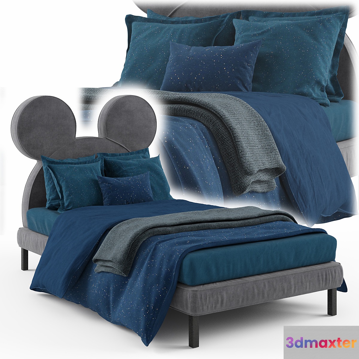 dg home mickey mouse 3D Max