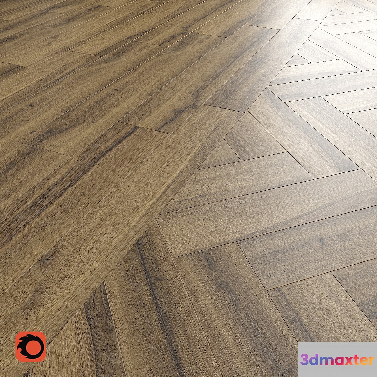 Skogen brown Floor Tile 3D Max