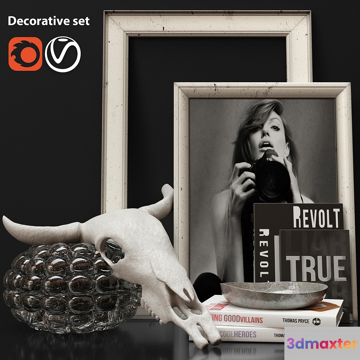 Decorative set - No.58 3D Max