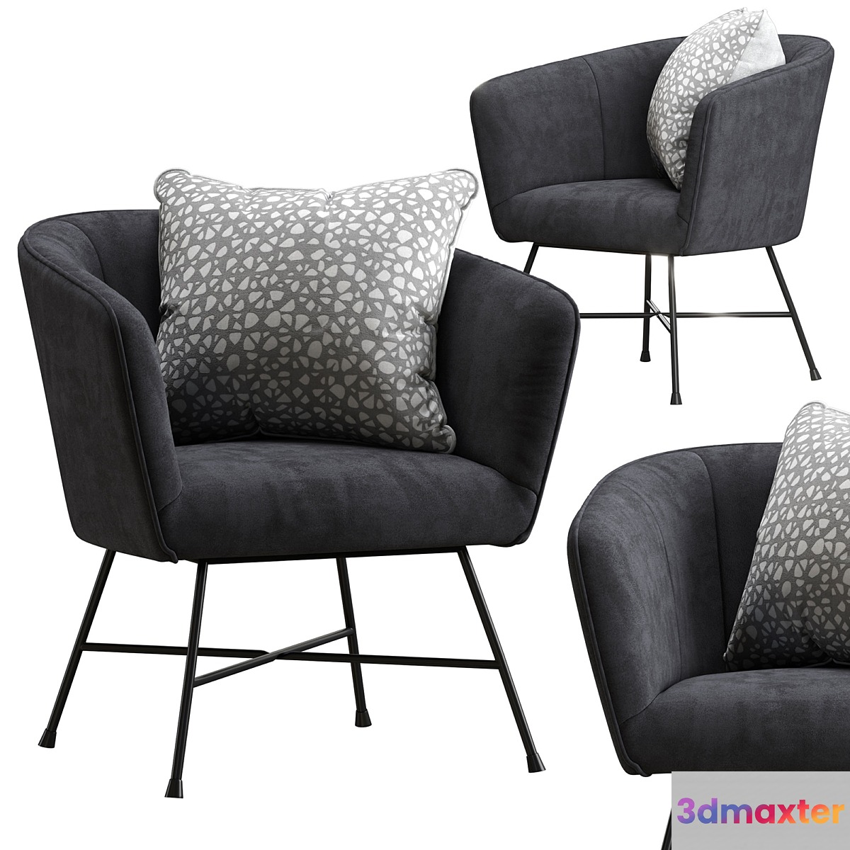 Armchair Jysk FAUSING 3D Max