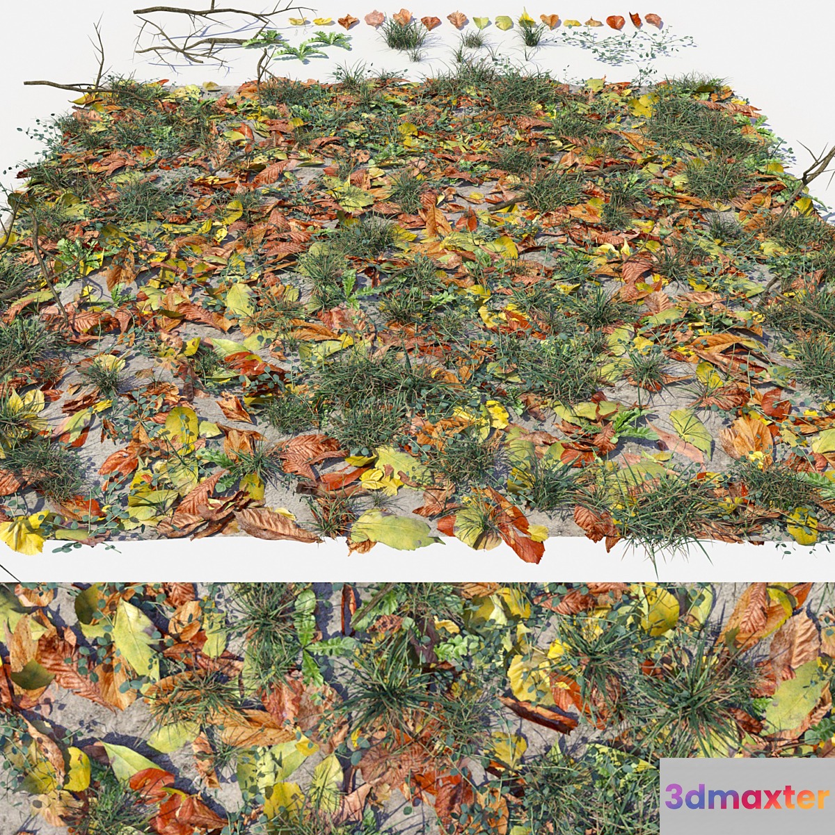 foliage 3D Max