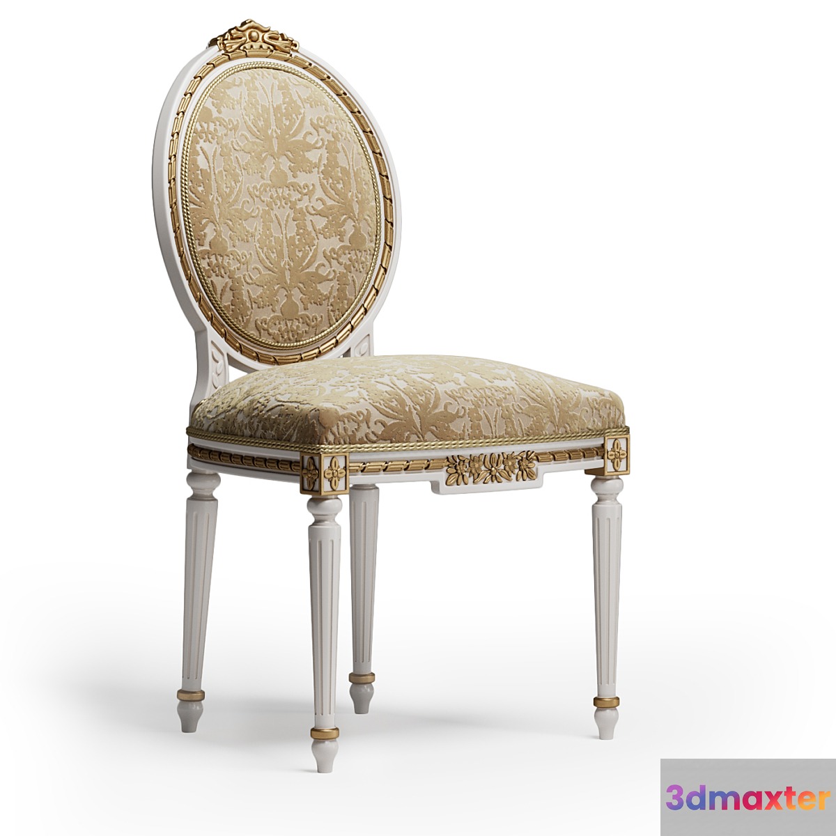 Angelo Cappellini Degas Chair art. 724 3D Max
